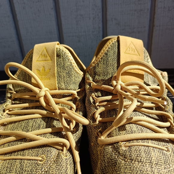 ADIDAS Pharrell X Tennis Hu | 'Dip-Dyed Collection | Yellow - Picture 4 of 6